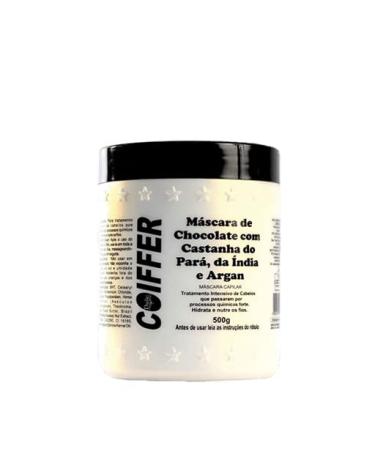 Buy Chocolate Brazil Nut Indian Chestnut & Argan Hair Mask 17.63 oz - Intense Nourishment for Irresistible Hair | Coiffer 500g - Shop Now for Best Results - Buy Online on GoSupps.com