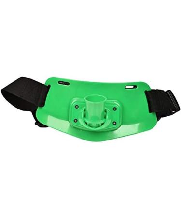 Dilwe Adjustable Fishing Rod Holder Fighting Belt Stand Up Rack - Green 26*14*6cm - Buy Online on GoSupps.com