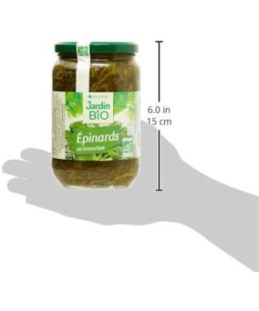 Jardin BiO tic - Spinach branches - organic - salty - AB certified - 630 g jar - Buy Online on GoSupps.com