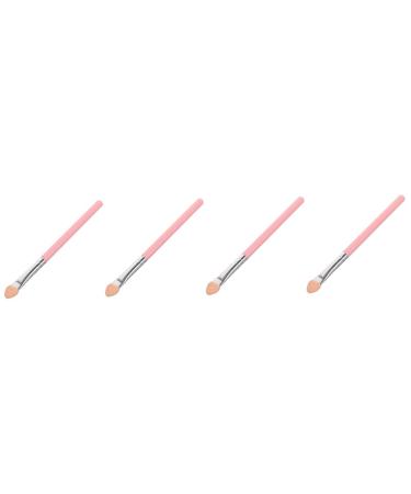Baluue 4pcs Makeup Brush Makeup Sponge Eyeshadow Brush Make Eye Sourcils Cosmetics Brushes Eyeliner Brush