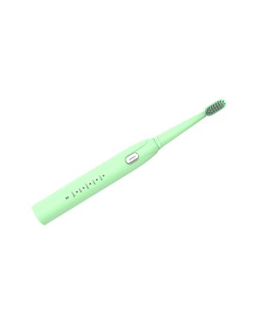 ULTECHNOVO Electric Toothbrush Toothbrush Head Waterproof For On The Go Toothbrush For Adults 1 piece (1 pack) Green