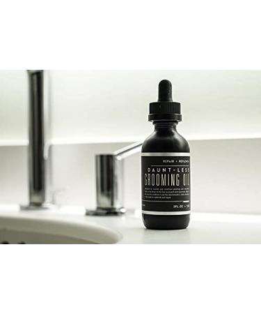 Dauntless Modern Grooming Co. | GROOMING OIL 2oz - Repair & Rejuvenate Hair Face & Beard | Cucumber-Mint - Shop Internationally - Buy Online on GoSupps.com