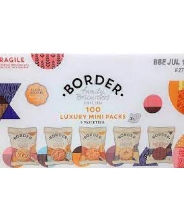 Border Mini Pack Biscuits 100s | Perfectly Portioned and Assorted | Great for Sharing | Britain s favourite biscuits in one pack | Ideal for Gifting | Quality Snacking Variety - Buy Online on GoSupps.com