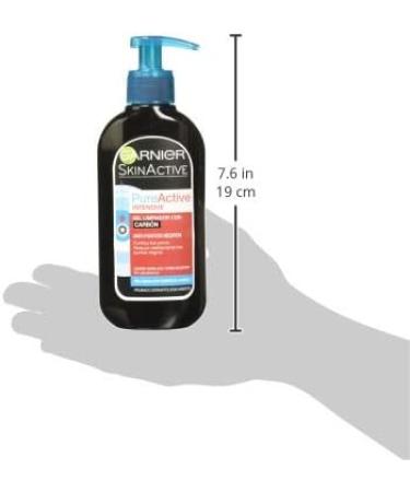 Garnier Pure Active Intensive Charcoal Pump Gel 200 ml - Pack of 2 - Buy Online on GoSupps.com