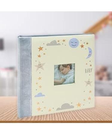 Kenro Sun Moon & Stars Series Blue Baby Photo Album for 200 Photographs 6x4 Inch / 10x15cm with Slip-in Pages and Memo Space - KB701UE - Buy Online on GoSupps.com