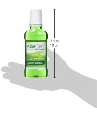  Aloe Dent AloeDent Pack of 6 Aloe Vera Mouthwashes 250 ml - Buy Online on GoSupps.com