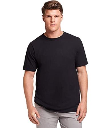 Russell Athletic Men's Cotton Performance Short Sleeve T-Shirt X-Large Black