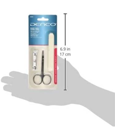 Denco Baby Nail Care Trio Set | Gentle 3-Piece Nail Kit for Newborns - Buy Online on GoSupps.com