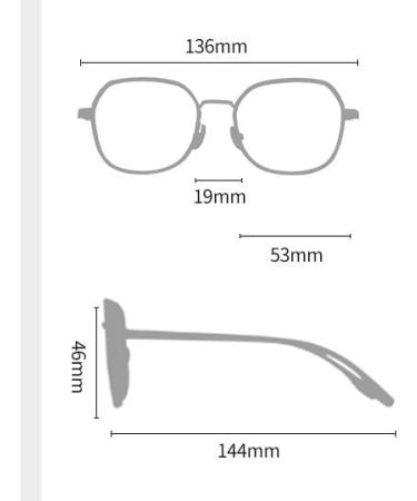 Fuqinqingoz Anti-Blue Light Reading Glasses for Women - +350 C1 Computer Readers | Stylish & Protective - Buy Online on GoSupps.com
