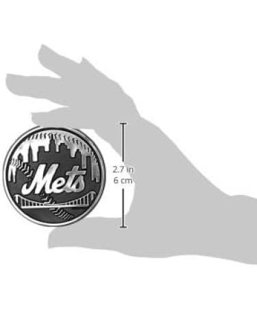 MLB - New York Mets Molded Chrome Emblem - Buy Online on GoSupps.com