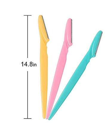Grendly 36Pcs Professional Trimmer Set - Safe Blade Eyebrow & Face Hair Removal Knives for Precision Grooming - Buy Online on GoSupps.com