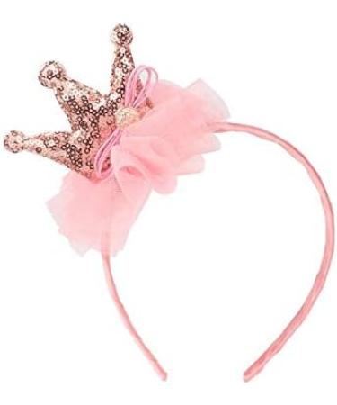 Buy BJ-SHOP Girls Crown Tiara Set - Sparkling Princess Hairband Headband (3 Pieces) for Perfect Dress-Up & Parties - Buy Online on GoSupps.com