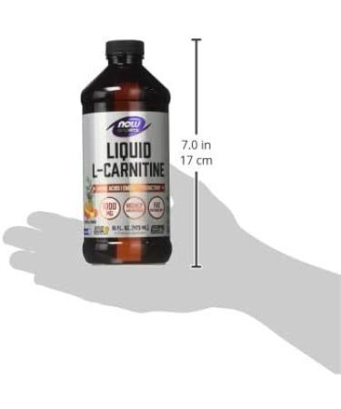 Now Foods Sports L-Carnitine Liquid Tropical Punch 1000mg - 16 fl oz - Buy Online on GoSupps.com