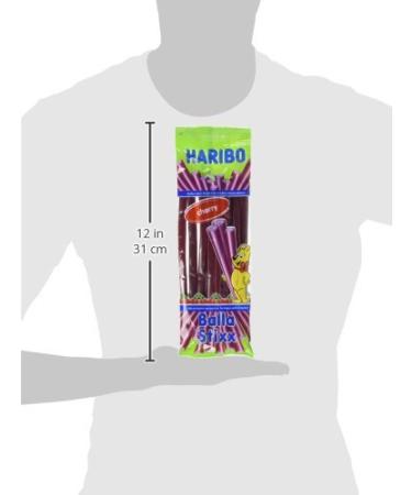 Buy Haribo Balla-Balla Cherry Sticks - 5 x 200g Bags | International Shipping Available - Buy Online on GoSupps.com
