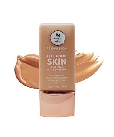 Profusion Cosmetics Cruelty-free Lightweight Feel Good Skin Liquid Foundation: Medium 3