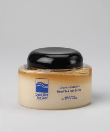 10 Oz Dead Sea Salt Scrub Almond (Pack of 2)