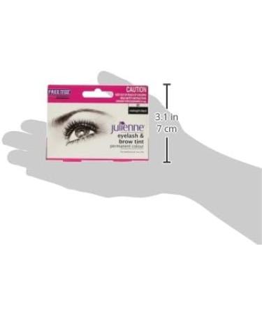Julienne Midnight Black 01 Eyelash & Eyebrow Tint 15ml - Long Lasting Color - Buy Online on GoSupps.com