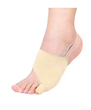 DOACT Small Toe Bunion Splint Corrector Sleeve for Women and MenBunion Protector Pain Relief with Soft Silicone Gel Pads, Pinky Toe Separators Tailors Corrector Valgus Hammer Toes 1 Pair