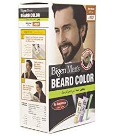  Bigen Bigen Beard Hair Dye for Men - Ammonia-Free Formula with Aloe Vera Extract and Olive Oil - Dark Brown 103 - Buy Online on GoSupps.com