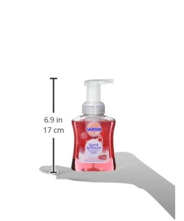 Sagrotan Velvet Foam Soap Cherry Blossom & Rose - 250ml Soap Dispenser | Luxurious Foam Soap for Home & Travel - Buy Online on GoSupps.com