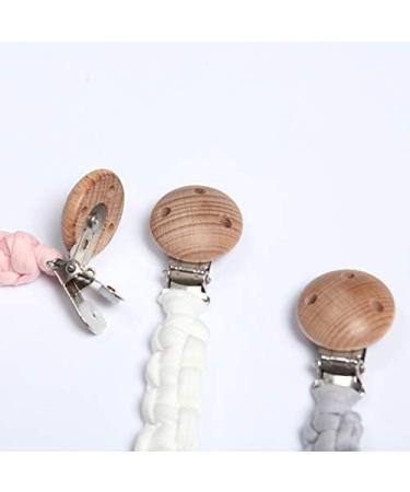 3PC Baby Pacifier Chain Set | Cotton Nipple Strap for Newborn Girls | Sucker Pacifier Bands - International Shipping Available - Buy Online on GoSupps.com