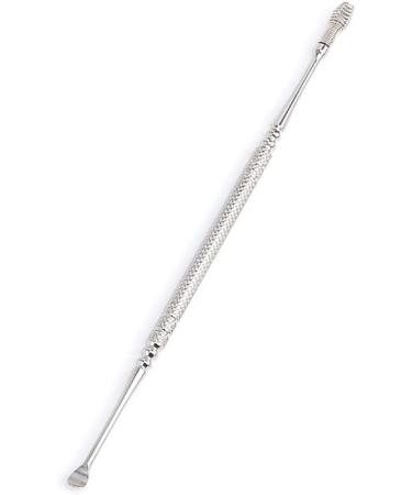 Spiral Ear Cleaner Wax Remover Kit with Stainless 360 Massage Double Ended Scraper - Earwax Removal Tool Set with Storage Box (Silver) - Buy Online on GoSupps.com