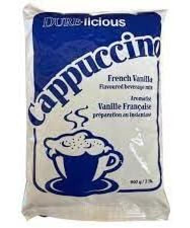 Dure Foods LTD. French Vanilla Cappuccino 6x907g (2lb) bags for Vending Machines Coffee Brewers and Auto Dispensers - Buy Online on GoSupps.com