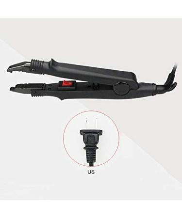 Universal Fusion Hair Extensions Tool - Hair De Ville Heat Iron Connector Melting Wand Black - Buy Online on GoSupps.com