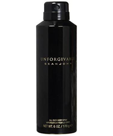 Sean John Unforgivable Men's Body Spray - 6 oz | Long-lasting Fragrance - Buy Online on GoSupps.com