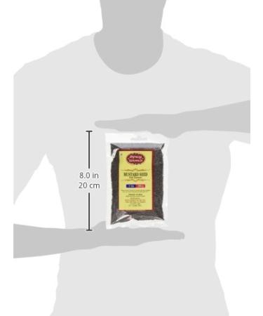 Spicy World Black Mustard Seeds 7oz Bag - 100% Natural (Pack of 1) - Buy Online on GoSupps.com