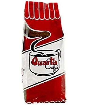 Torrefazione QUARTA Spa Ground fourth coffee Rossa Arabic and robust coffee 250 g strong and powerful aroma 10 packs of 250 g Made in Puglia Salento - Buy Online on GoSupps.com