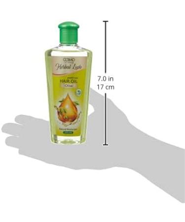 COSMO Olive Hair Oil Herbal Lush 200ml - Buy Online on GoSupps.com
