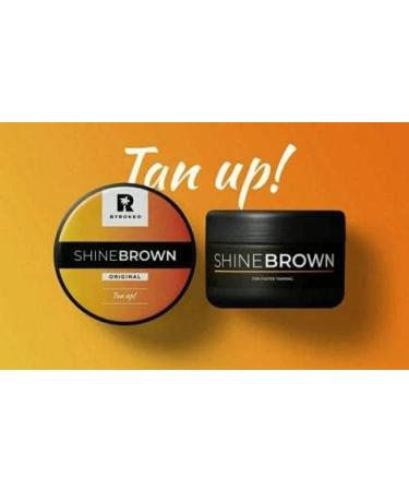 BYROKKO - Shine Brown - Premium Tan Boosting Cream (190 ml) - Buy Online on GoSupps.com