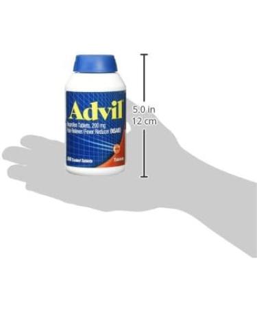 Advil Coated Tablets 200mg x 360 | Fast Acting Pain Reliever | Long Lasting Relief - Buy Online on GoSupps.com