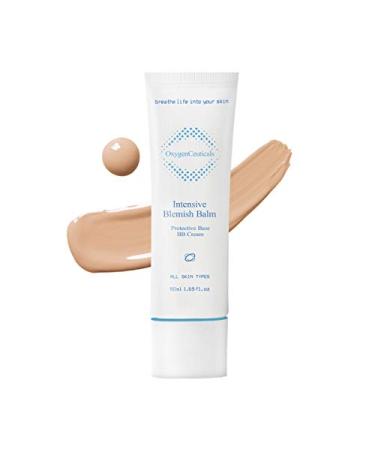 OxygenCeuticals Intensive Blemish Balm Multi-Action BB Cream of Korean cosmetics with Adenosine Natural Semi-Sheer Coverage for Redness & Blemished Skin. 1.69 fl.oz (50ml)