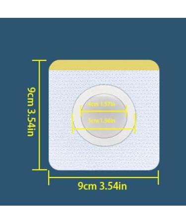 Pack of 100 Cohesive Bandages - Pre-Cut Square Design Soft Fabric Cloth Tape Premium Adhesion for All Skin Types - 3.54in x 3.54in - Buy Online on GoSupps.com