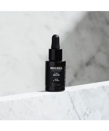 Buy Brickell Men's Vitamin C Booster Serum - Natural Anti-Aging Face Serum for Collagen & Wrinkle Defense | 0.5 oz Unscented - International Shipping Available - Buy Online on GoSupps.com