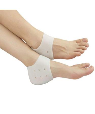 Heel Cups Plantar Fasciitis Inserts Gel Heel Pads Cushion New Material (3 Pairs) Great for Heel Pain Heal Dry Cracked Heels Achilles Tendinitis for Men and Women