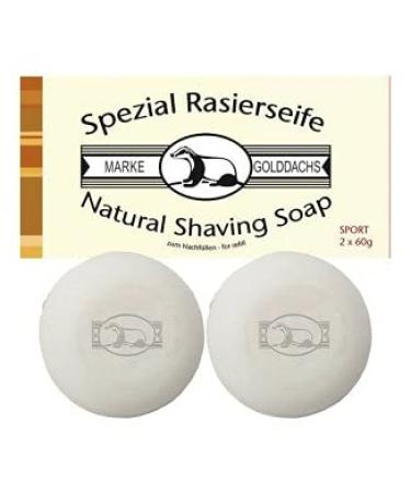 Gold roofing shaving soap sport