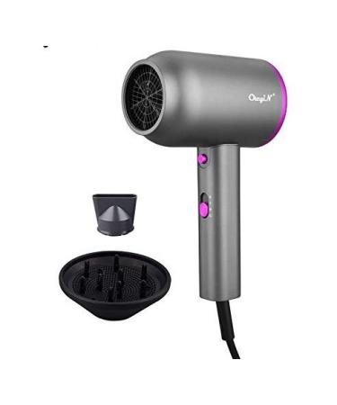 Professional Salon Hair Dryer 2 in 1 Hot Air Brush Hair Dryers Negative Ionic Hair Blow Dryer Strong Wind Hot Dryer Dropshipping