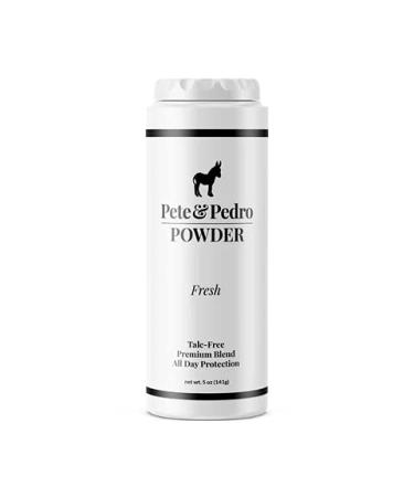 Pete & Pedro Body & Balls Powder (Fresh Scent) Talc-Free Ball Powder for Men | Helps with Odor & Absorbs Moisture and Sweat | As Seen on Shark Tank, 5 oz. - Buy Online on GoSupps.com