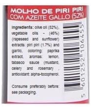 Peri Peri Piri Piri Portuguese Spice Hot Sauce 50ml - Buy Online on GoSupps.com
