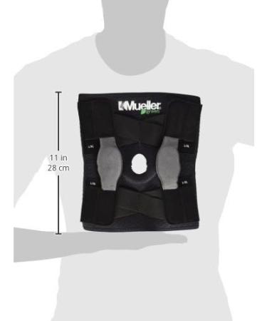 MUELLER Green Adjustable Hinged Knee Brace - Black/Green One Size Fits Most | International Shipping Available - Buy Online on GoSupps.com