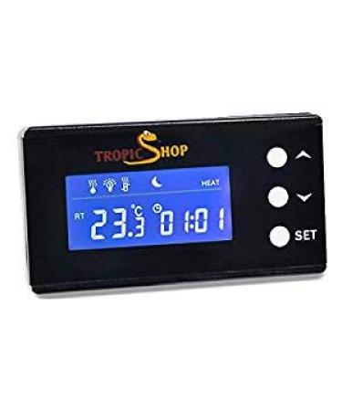 Temperature control per dimmering control