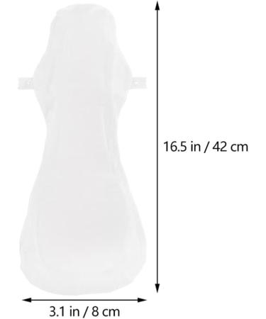 Healifty 3pcs Organic Cotton Menstrual Cloth Pads - Absorbent & Washable for Heavy Flow, Overnight, and Postpartum Use - Buy Online on GoSupps.com