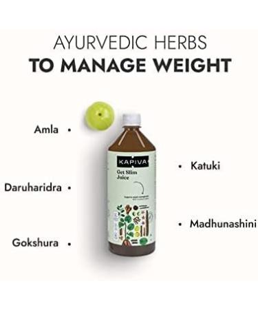 Avoka Naturals Kapiva Get Slim Juice -1ltr - Buy Online on GoSupps.com