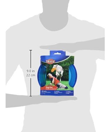 Trixie 33561 Dog Activity Disc - Bite-Proof 19 cm - Perfect for Playtime | International Shipping Available - Buy Online on GoSupps.com