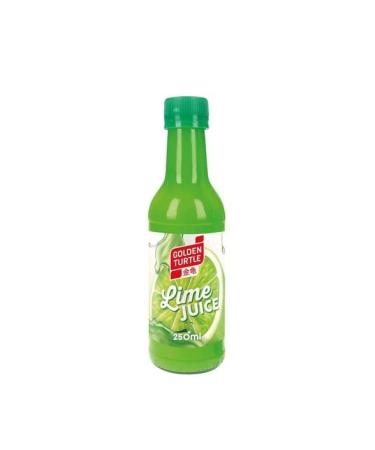 Golden Turtle Lime juice 250 ml 100% fruit content