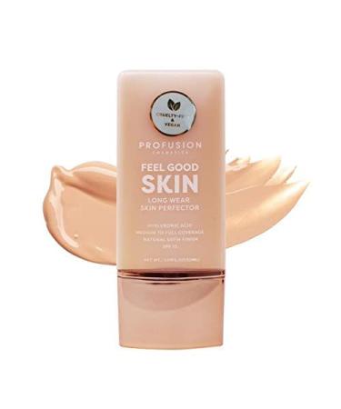 Profusion Cosmetics Cruelty-free Lightweight Feel Good Skin Liquid Foundation: Fair 3 - Buy Online on GoSupps.com