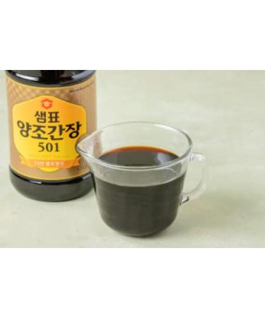 Sempio Naturally Brewed Soy Sauce 501 - 29.08 Fl Oz (860mL) Non-GMO Kosher - Buy Online on GoSupps.com